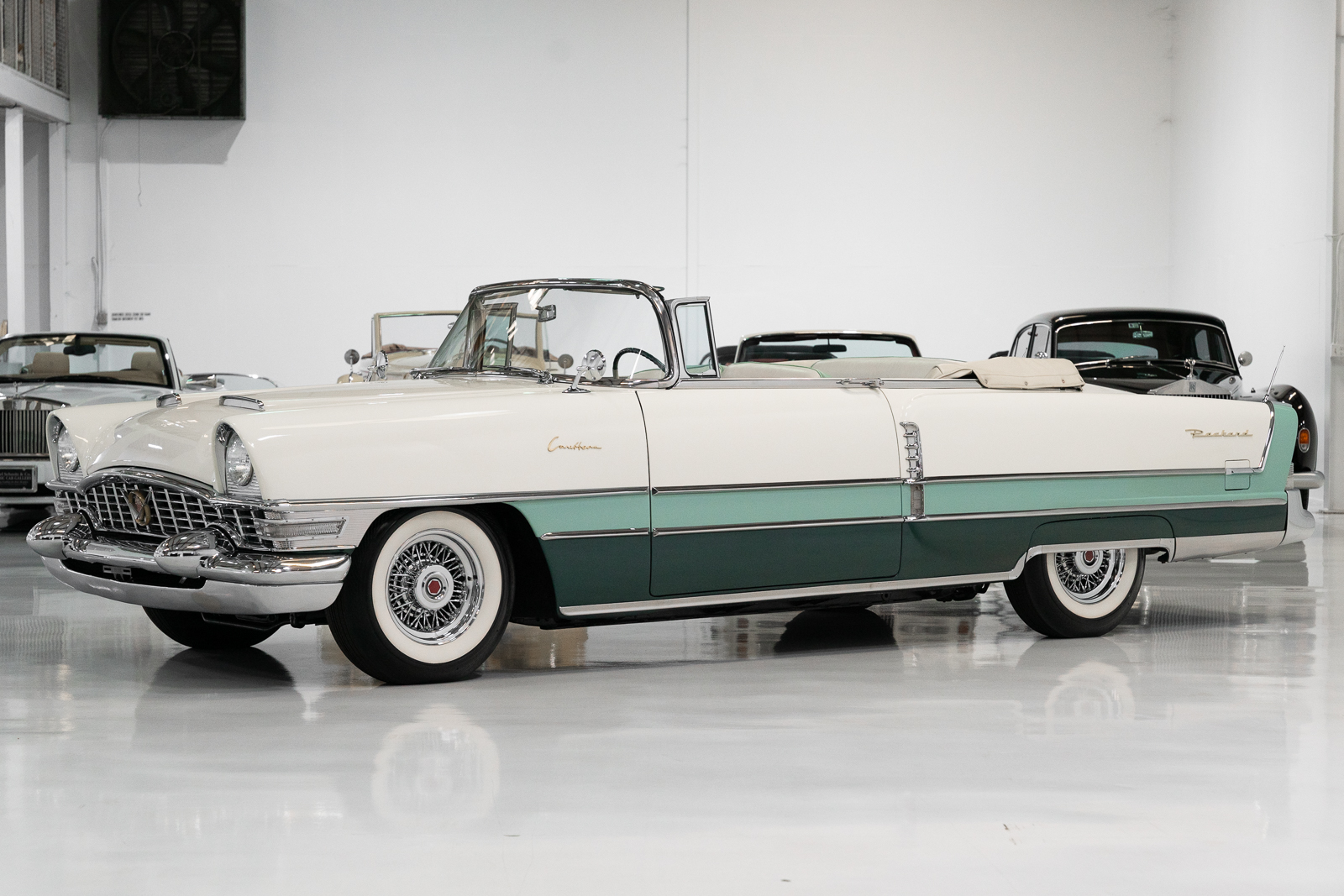 exterior of a 1955 Packard Caribbean